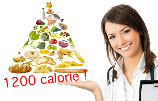 Schema dietetico 1200 kcal
